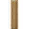 Ekena Millwork 6-in W x 14-in D x 22-in H Balboa Block Rough Cedar Woodgrain TimberThane Outlooker, Primed Tan OUTUR060X14X22BOA44RCPR - alternate 6